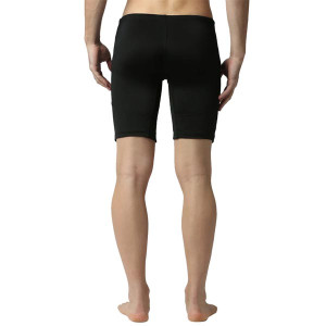 Black Printed Jammers Bottomwear